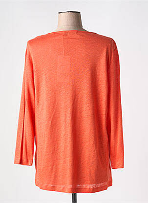 T-shirt manches longues manches longues orange BAGORAZ femme