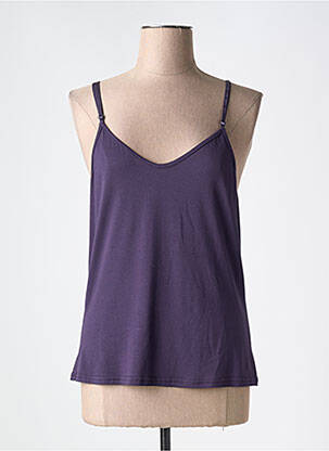 Top violet OPPOSÉ pour femme