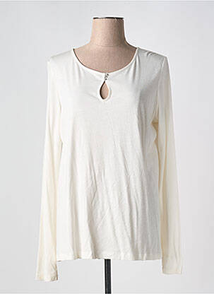 T-shirt beige PAUL BRIAL pour femme