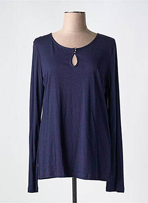 T-shirt bleu PAUL BRIAL pour femme