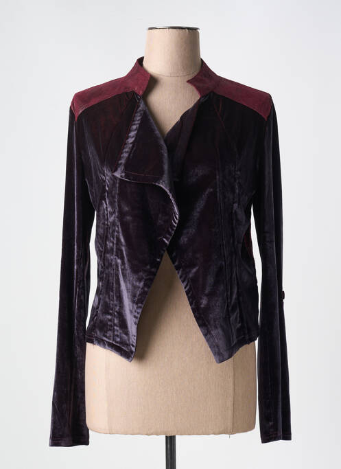 Veste casual coupe cintrée violet SMASH WEAR femme