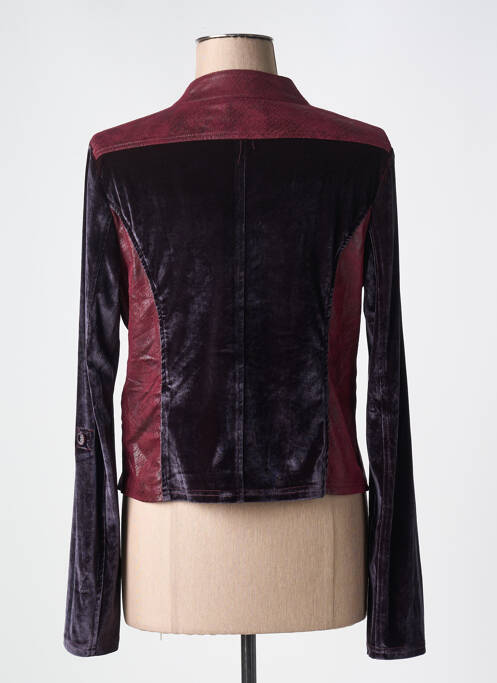 Veste casual coupe cintrée violet SMASH WEAR femme