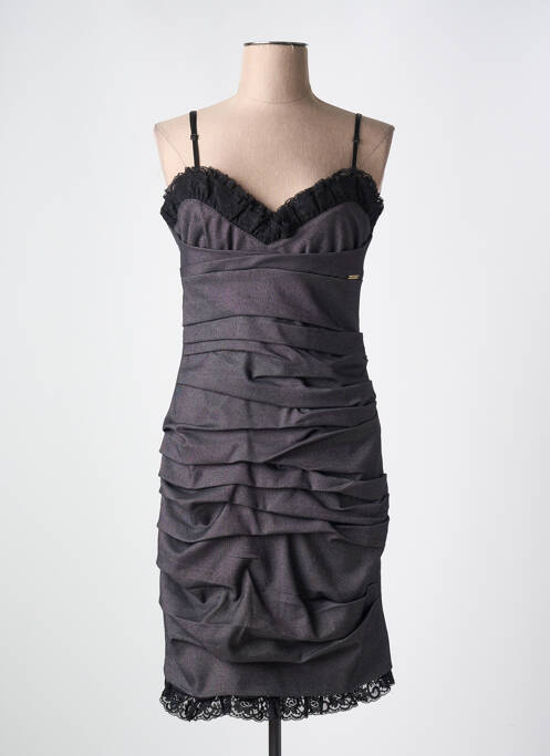Robe mi-longue gris RINASCIMENTO pour femme