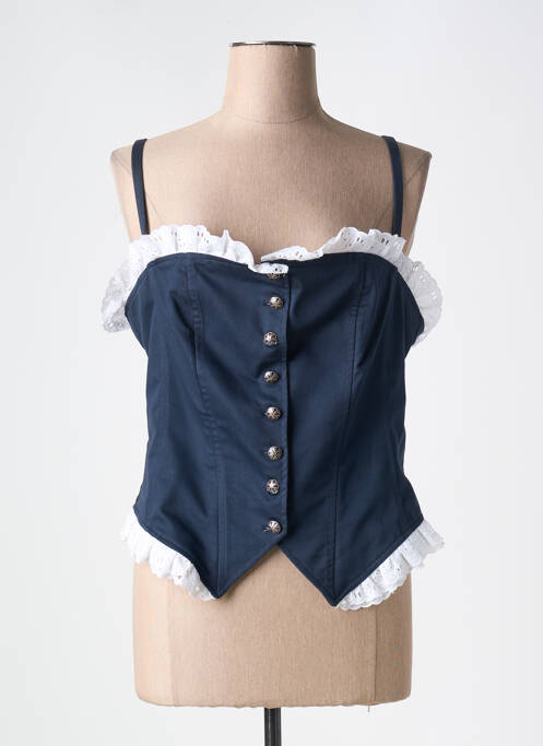 Top bleu DIFFERENCE pour femme