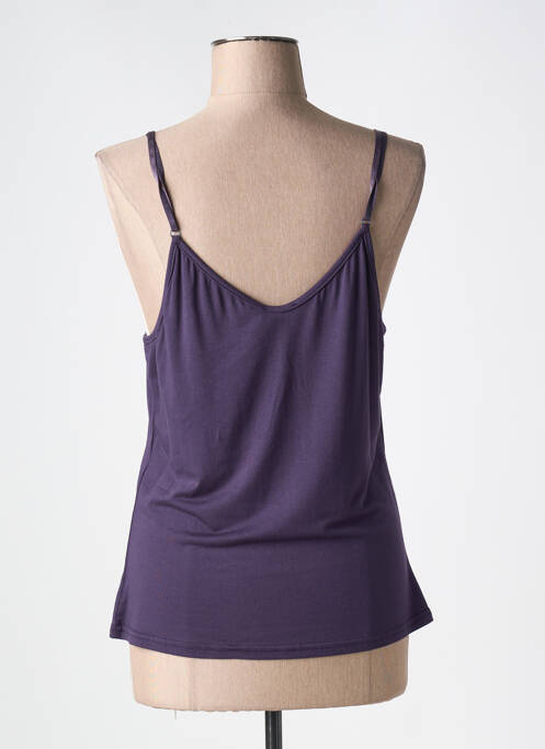 Top violet OPPOSÉ pour femme