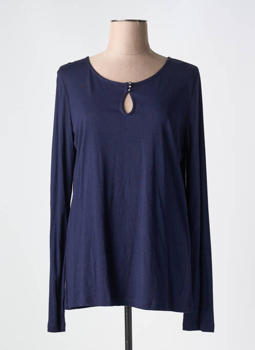 T-shirt bleu PAUL BRIAL pour femme