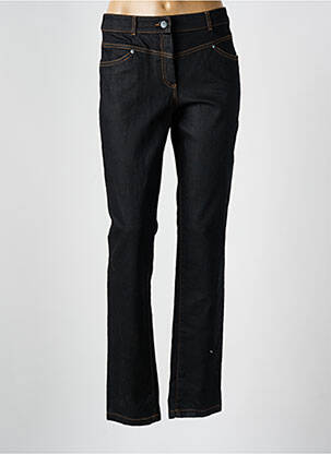 Jeans coupe slim poches noir PAUL BRIAL femme