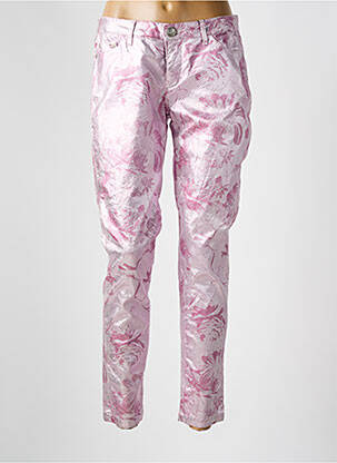 Pantalon slim poches rose ANA SOUSA femme