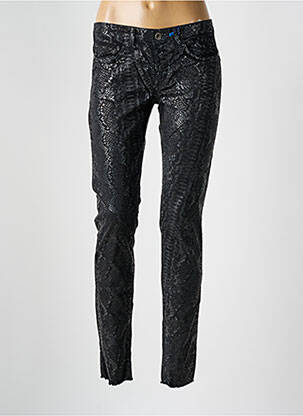 Pantalon slim poches noir RINASCIMENTO femme