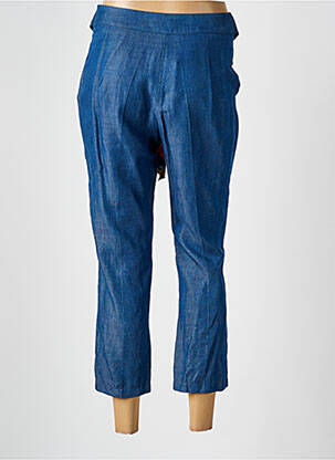 Pantalon 7/8 poches bleu RINASCIMENTO femme