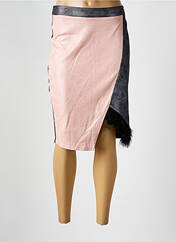 Jupe mi-longue rose SMASH! pour femme seconde vue