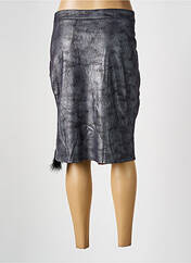 Jupe mi-longue rose SMASH! pour femme seconde vue