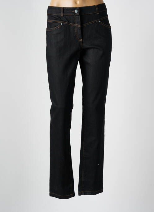 Jeans coupe slim poches noir PAUL BRIAL femme