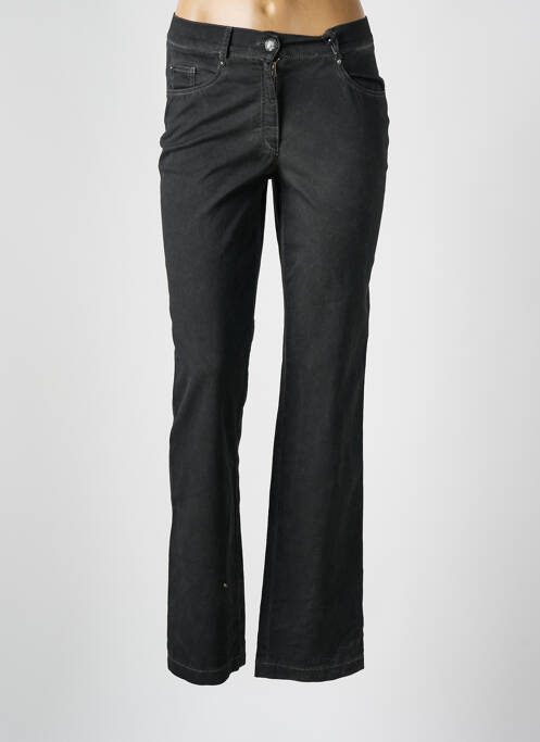 Pantalon slim poches gris O.K.S femme