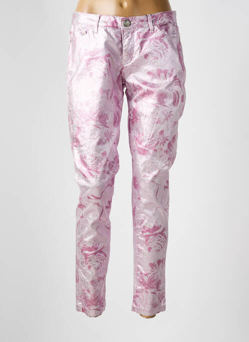 Pantalon slim poches rose ANA SOUSA femme