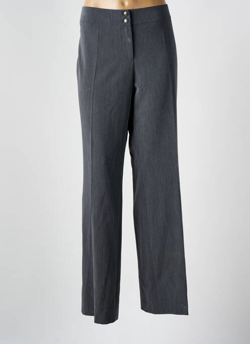 Pantalon droit gris O.K.S pour femme