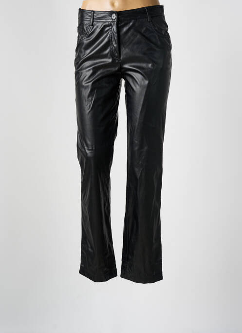 Pantalon slim noir O.K.S pour femme