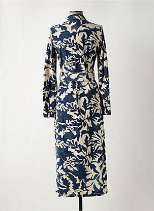 Robe longue manches longues manches longues bleu AIME femme