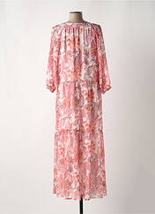 Robe longue rose SUZA pour femme seconde vue