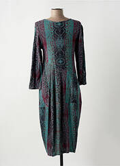 Robe mi-longue bleu ORIENTIQUE NATURALLY pour femme seconde vue