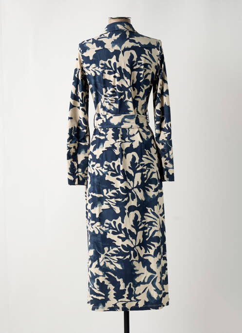 Robe longue bleu AIME pour femme