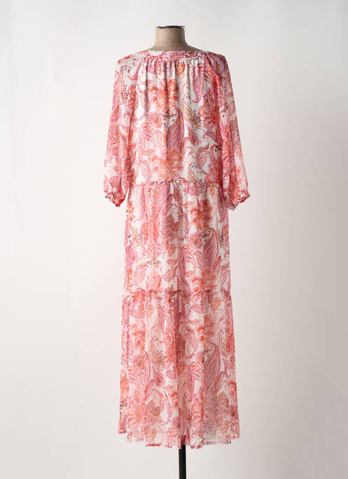 Robe longue rose SUZA pour femme