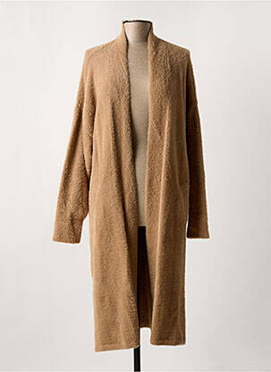 Veste casual coupe droite marron MORE & MORE femme