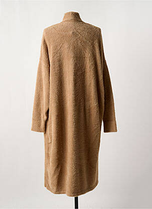 Veste casual coupe droite marron MORE & MORE femme
