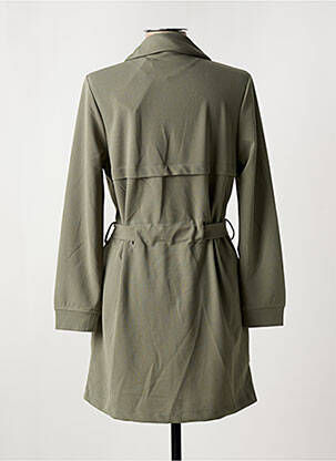 Veste casual col tailleur vert SUZA femme