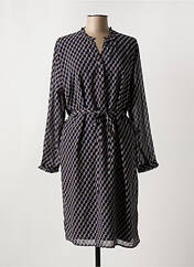 Robe mi-longue bleu SIGNATURE pour femme seconde vue