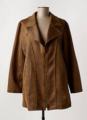 Veste casual marron 2W PARIS pour femme seconde vue