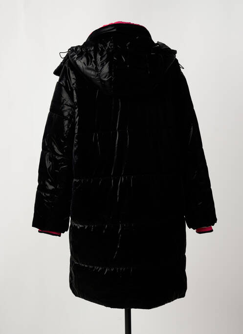 Doudoune poches a capuche noir PIMENT ROUGE femme