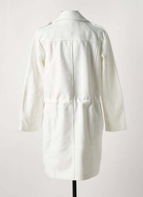 Manteau long blanc SUZA pour femme