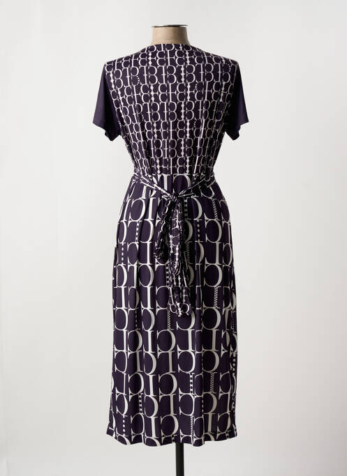 Robe mi-longue bleu LE CABESTAN pour femme