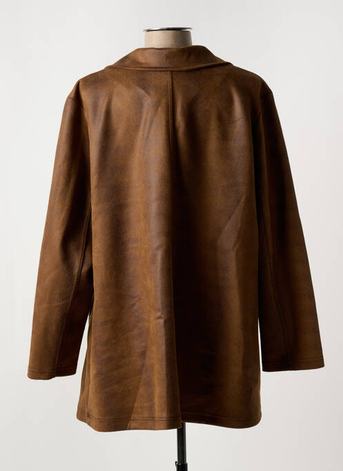 Veste casual marron 2W PARIS pour femme