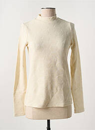Top stretch manches longues beige AIME femme