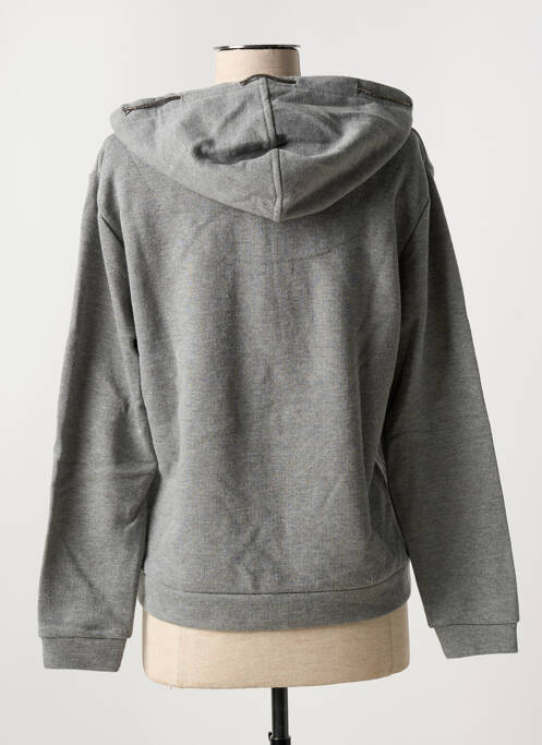 Sweat-shirt à capuche gris SUZA pour femme