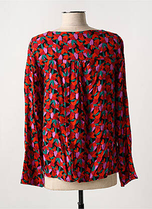 Blouse manches longues manches longues rouge PRINCESSE NOMADE femme