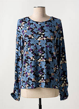 T-shirt manches longues manches longues bleu MORE & MORE femme