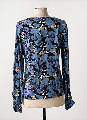 T-shirt manches longues manches longues bleu MORE & MORE femme