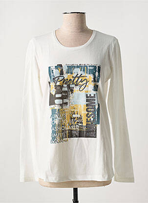 T-shirt manches longues manches longues beige SUZA femme
