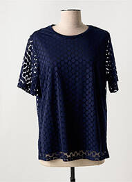 Top manches courtes manches courtes bleu BRANDTEX femme