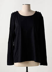 T-shirt noir PRINCESSE NOMADE pour femme seconde vue