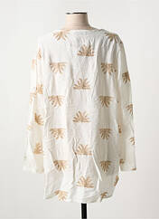 Tunique manches longues beige CHRISTY pour femme seconde vue