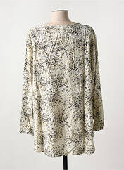 Tunique manches longues beige CHRISTY pour femme seconde vue