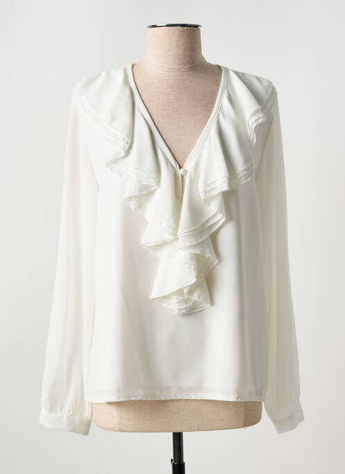 Blouse beige VICTORIA pour femme