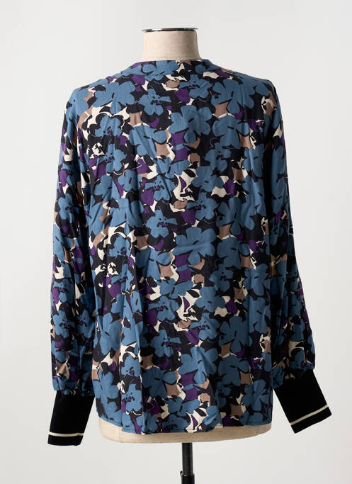 Blouse bleu MORE & MORE pour femme