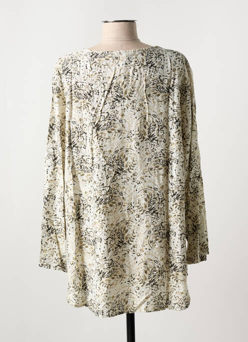 Tunique manches longues beige CHRISTY pour femme