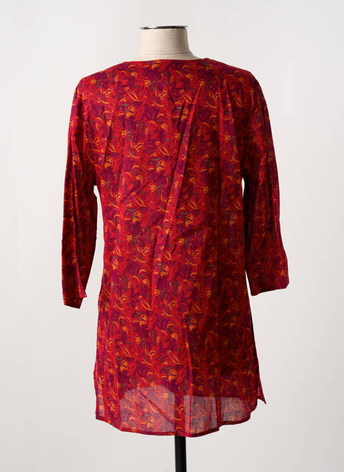 Tunique manches longues rouge LA FIANCÉE pour femme