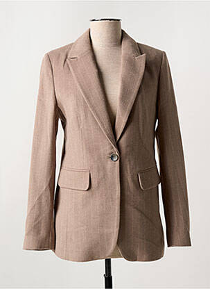 Blazer fausses poches marron MORE & MORE femme